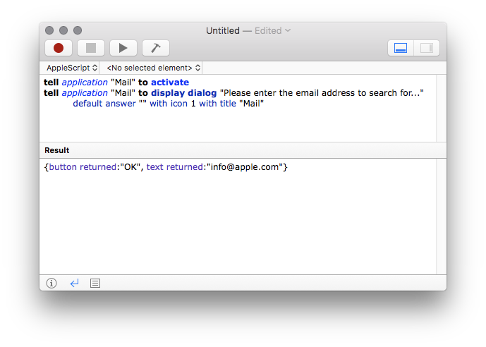 Applescript Screenshot