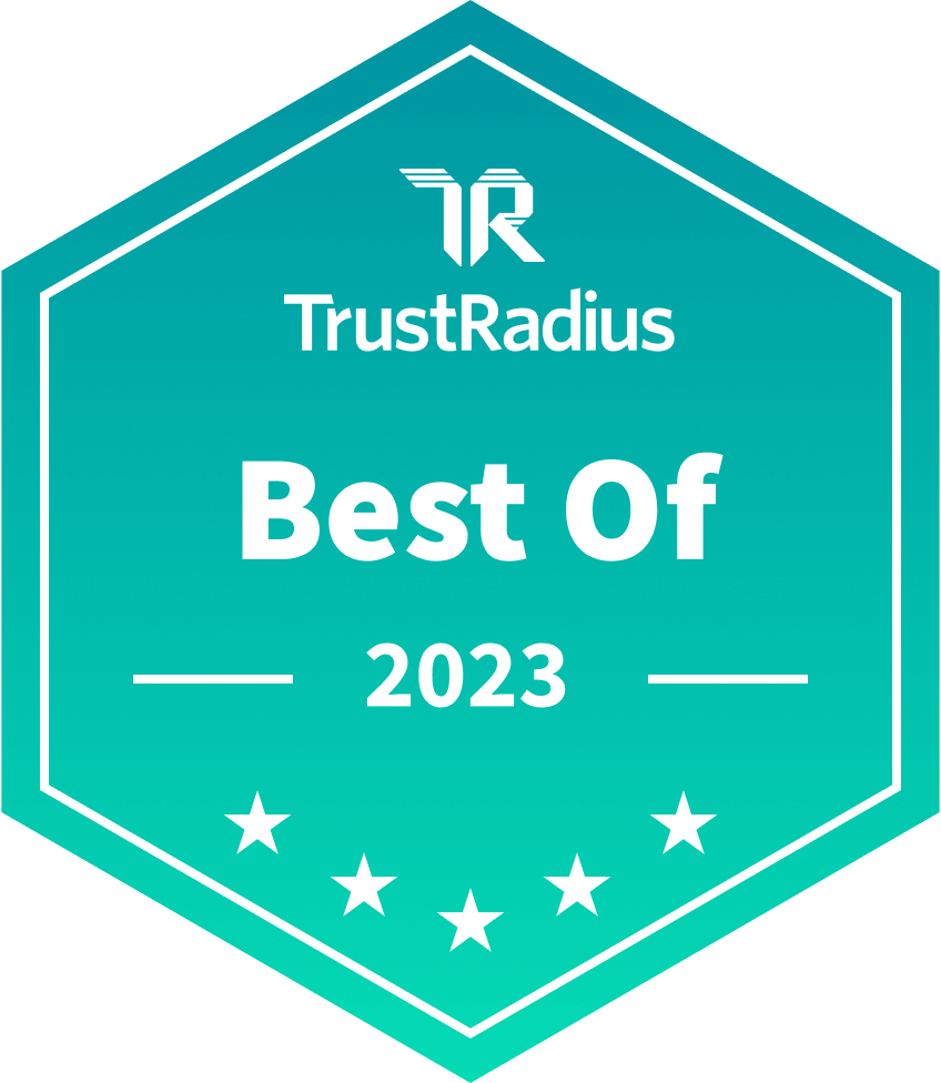 TrustRadius Best Of 2023 badge